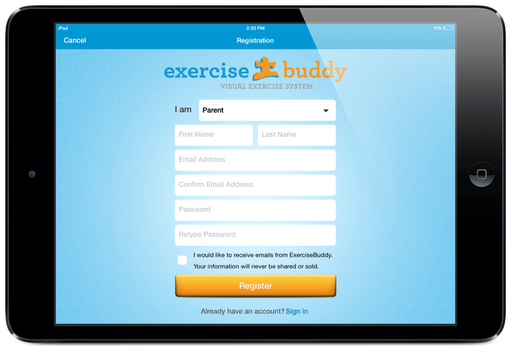 Exercise Buddy App